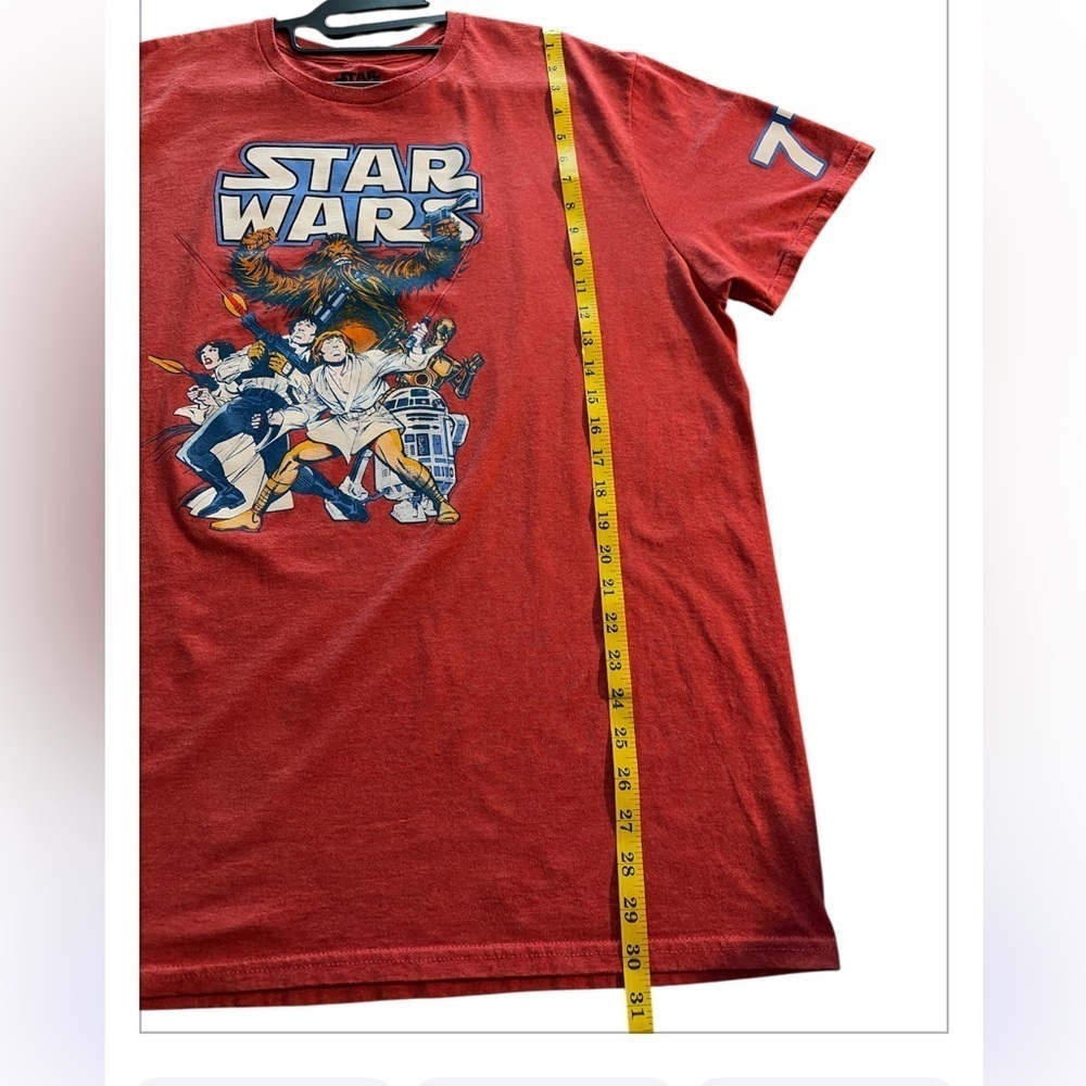 Men’s Star Wars Hero’s Group Shot Vintage Poster Short Sleeve Tee Size 2XL - Picture 4 of 7